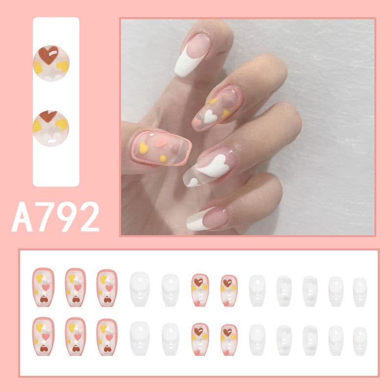 image-New spring and summer best-selling ice-through flowers, love, high-end sense, sweet, cool, gentle and cute, fresh and white, factory direct sales