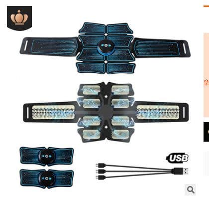 image-Smart Abdominal Muscle Sticker Abdominal Muscle Fitness Equipment Household Abdominal Sticker Muscle Training Instrument Lazy Abdominal Fitness Device