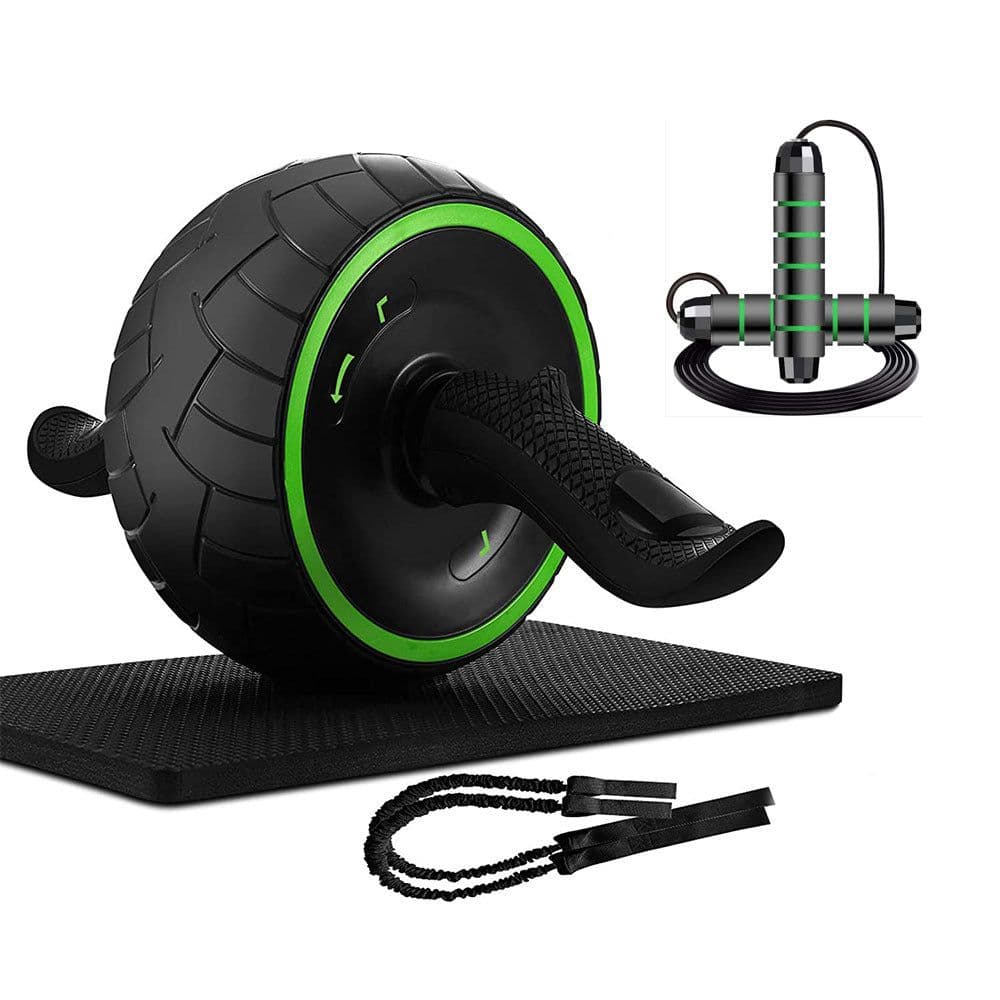 image-LEATOU Ab Wheel 7-Piece Indoor Fitness Equipment Set - LT-TZ32