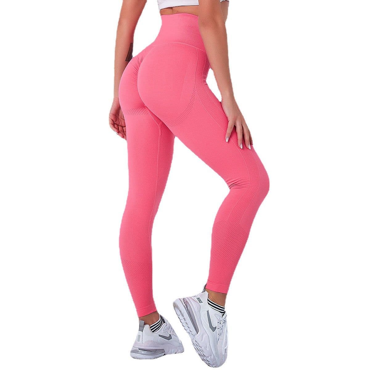 image-COCI Yoga Pants Women High Waist Seamless - Champagne XL
