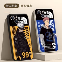 image-iPhone 14 Max TPU Cartoon Case - Anti-fall Black