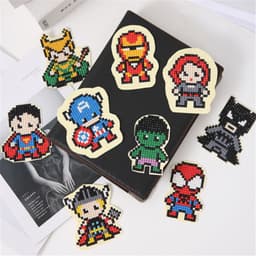 image-Douyin Rabbit Year Puzzle Sticker - DIY Crystal Diamond Fridge Decal - Cartoon Style
