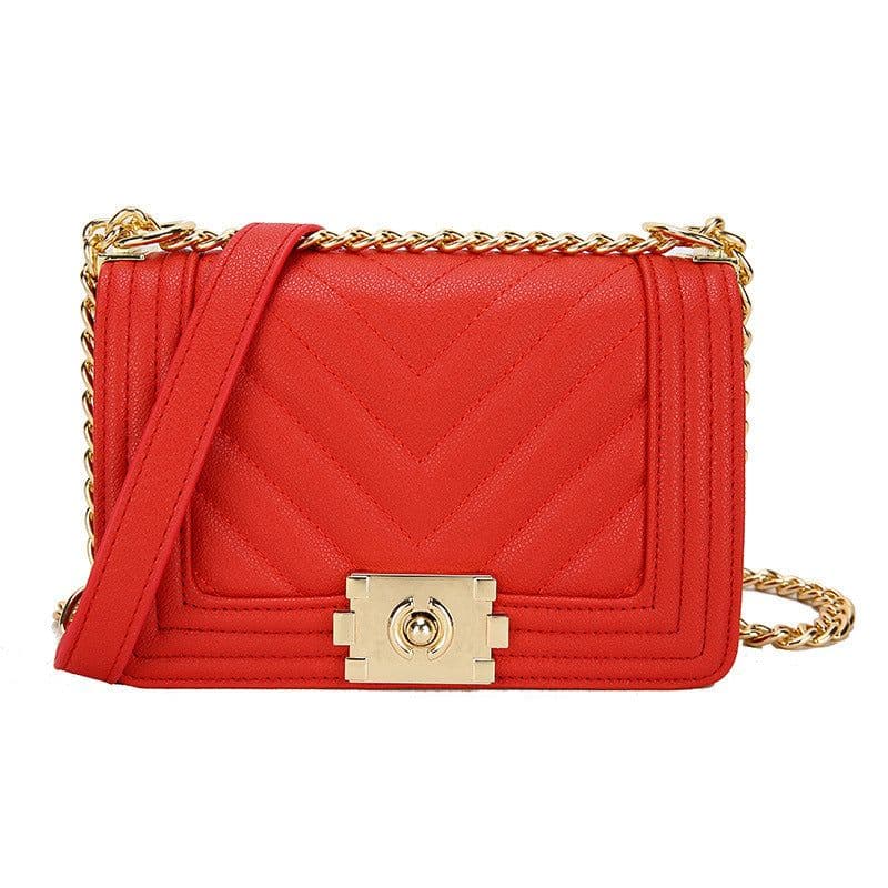 image-European and American one-shoulder cross-body women's bags wholesale 2021 autumn and winter new cross-border rhombus chain armpit women's bags wholesale