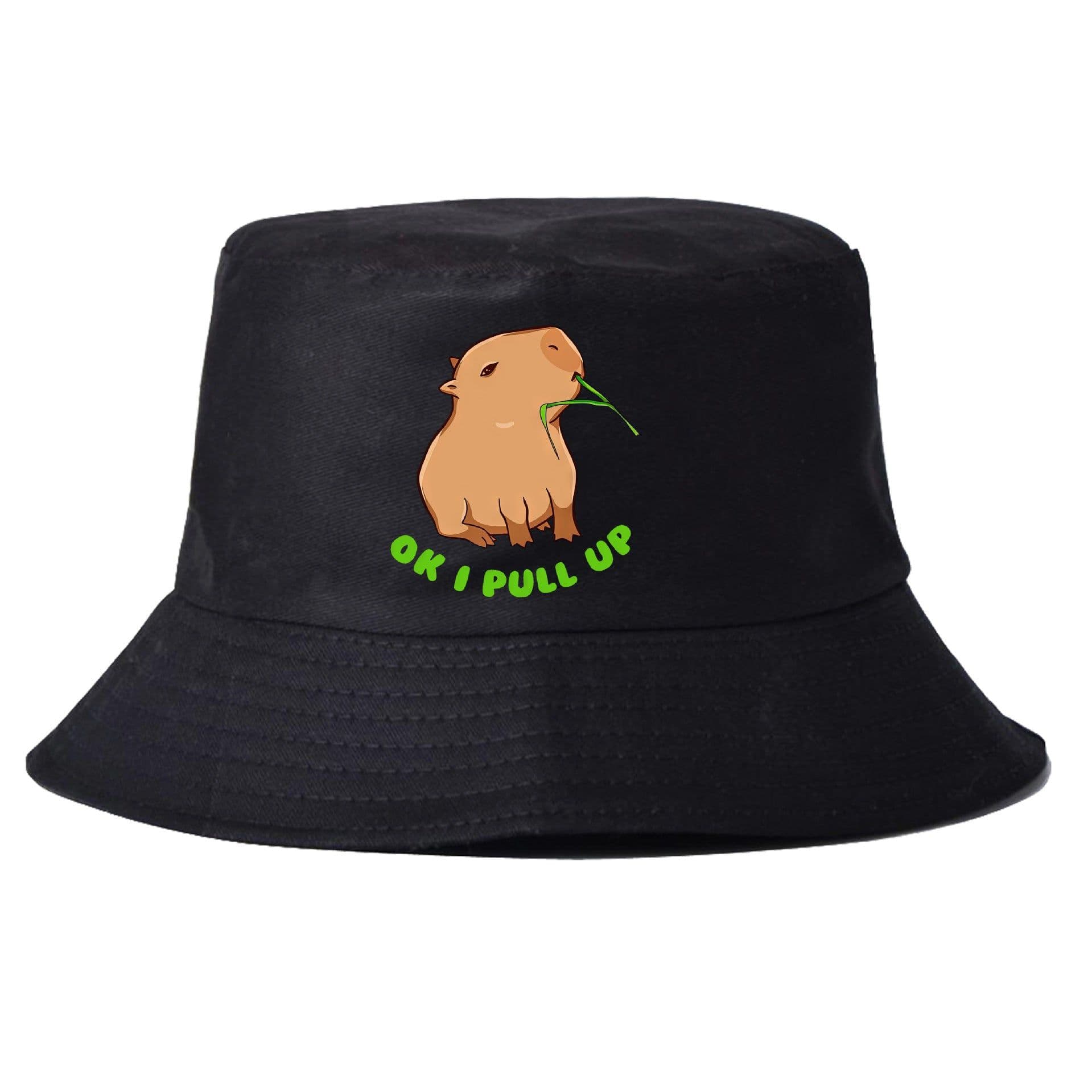 image-Casual Fisherman Hat - Animation Print Sun Visor