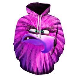 image-2022 Cross-border 3D Fashion Printing Hooded Casual Loose Round Neck Sweater 3D Trendy Casual Sweater