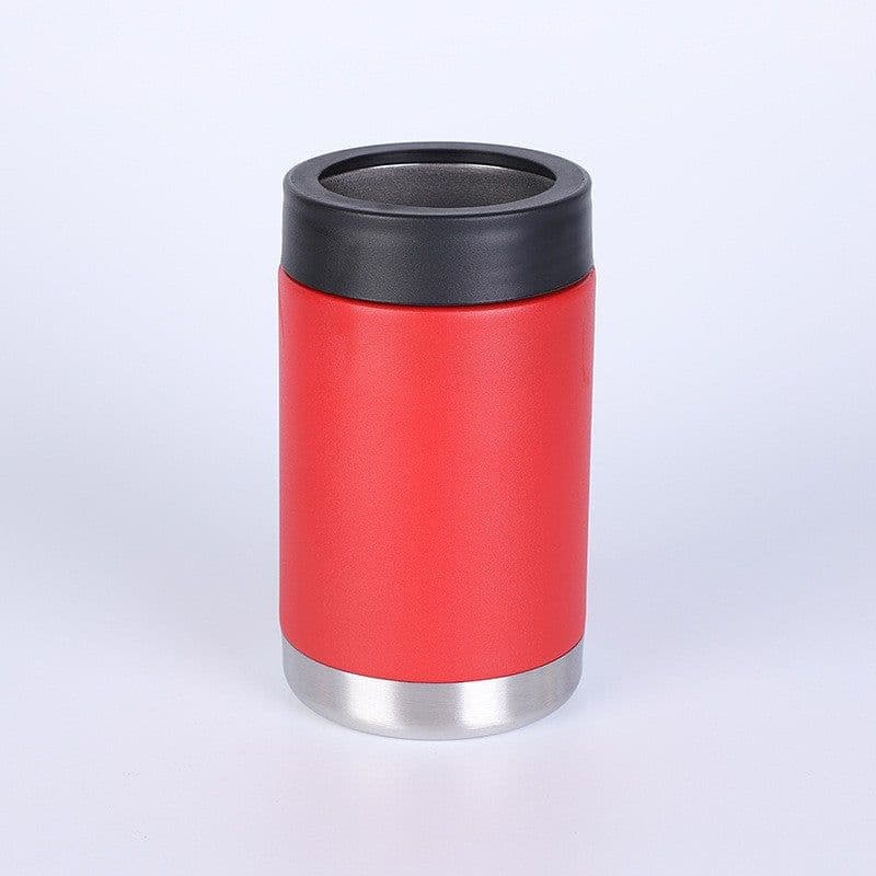 image-Stainless Steel Cold Insulation Mugs - 12oz/14oz Vacuum Cups - 16oz Beer Cans - Office Thermos