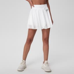 image-Yoga Skirt Shorts - Daisy Purple XL High Waist