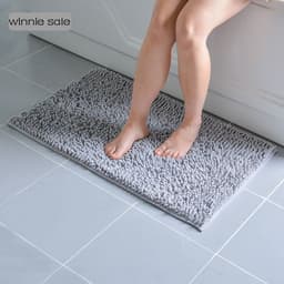 image-Camel Chenille Bath Rug 70x180 Floor Shower Mat Guard Carpet