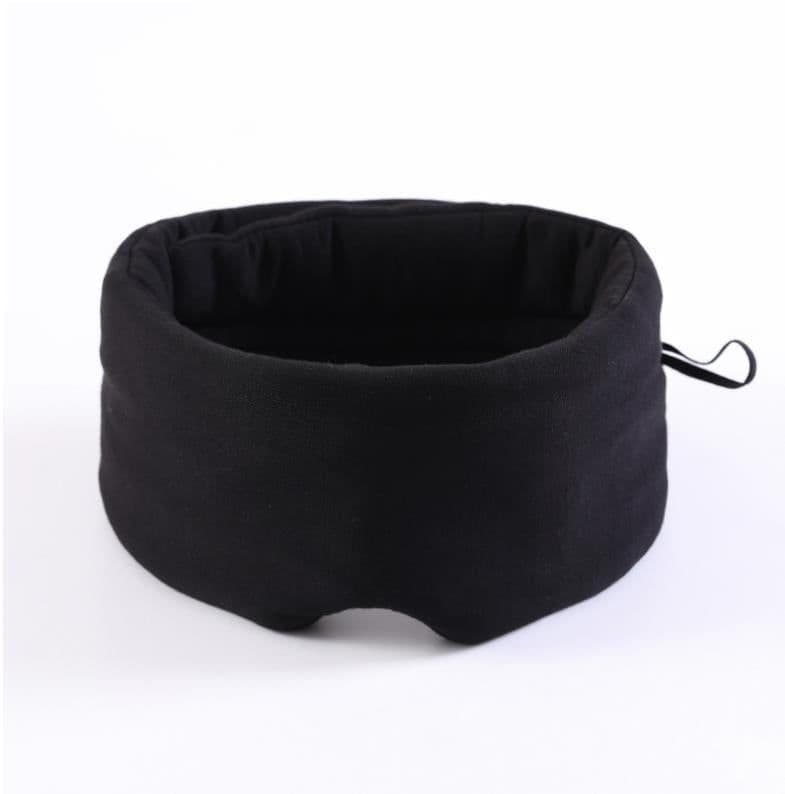 image-Japanese Blackout Modal Cotton Eye Mask, Large, Breathable