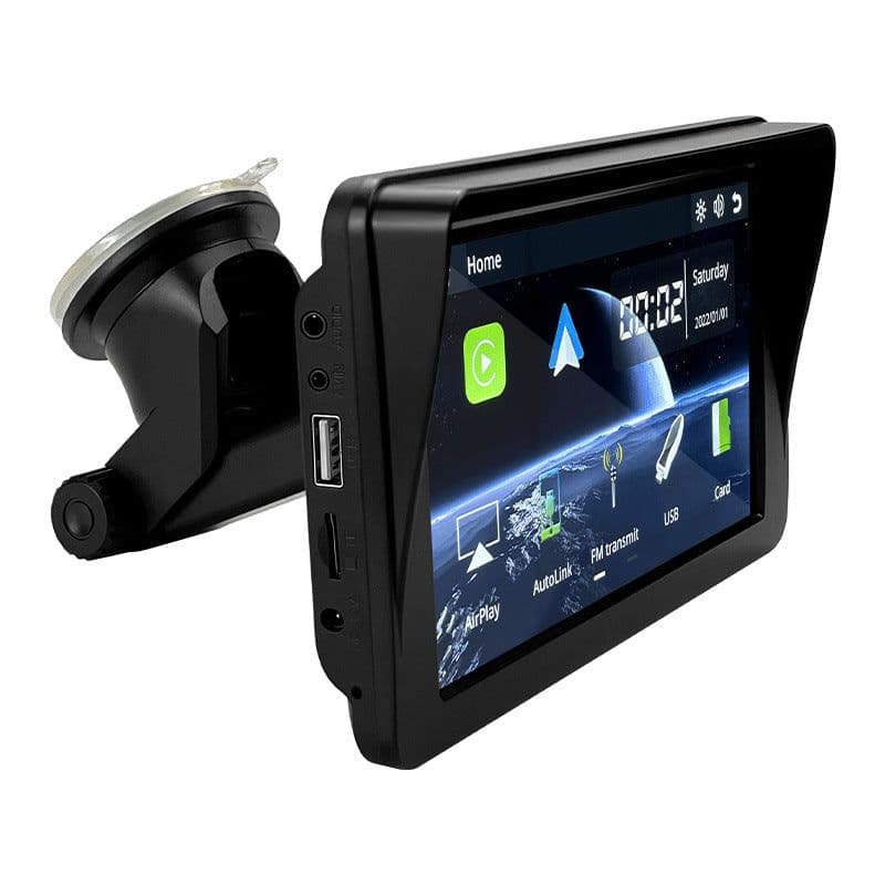 image-Hicar 7" Wireless CarPlay Car Navigation Portable