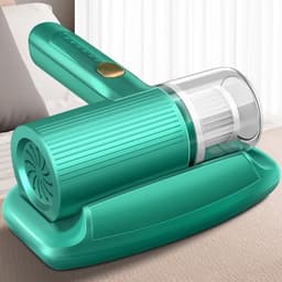 image-Handheld Portable Wireless Mite Removal Cleaner Green 46-70dB
