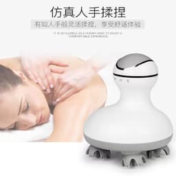image-Cross-border dragon claw kneading rechargeable head massager gift electric pet cat paw 3D scalp massager