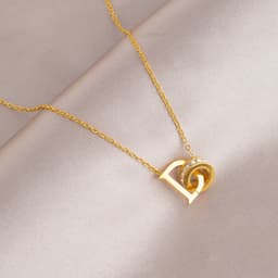 image-Titanium Steel Diamond Necklace - Women's Clavicle Chain