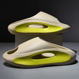 image-Men's Thick-Soled Summer Flip-Flops - Khaki, Size 44-45