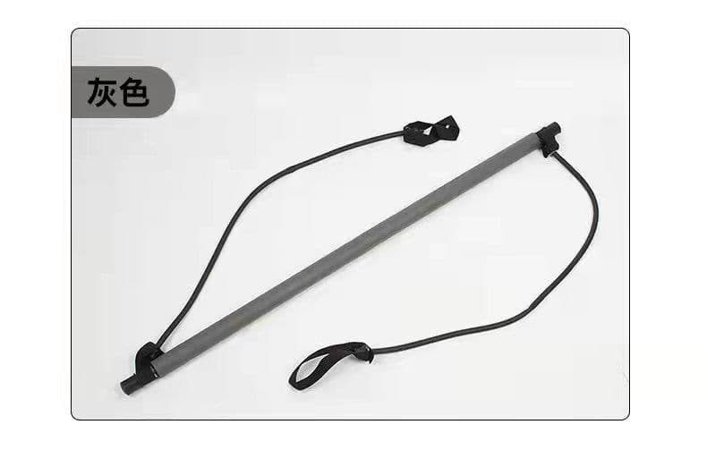 image-Xuanlebao Pilates Stick Pull Rope - Black TPR