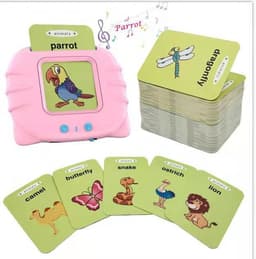 image-Children's English Learning Card Machine - Blue