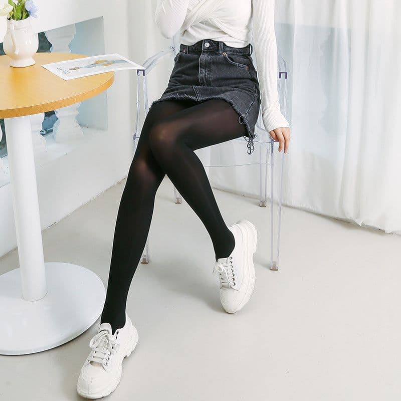 image-Steel Stockings Women's Anti-Slip Pantyhose