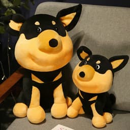 image-Bee Sting Dog Plush Toy - 30cm Funny Gift