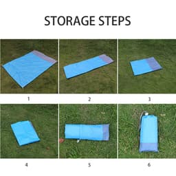 image-Beach Mat Waterproof Ultra-Thin Portable Picnic Ground Cloth