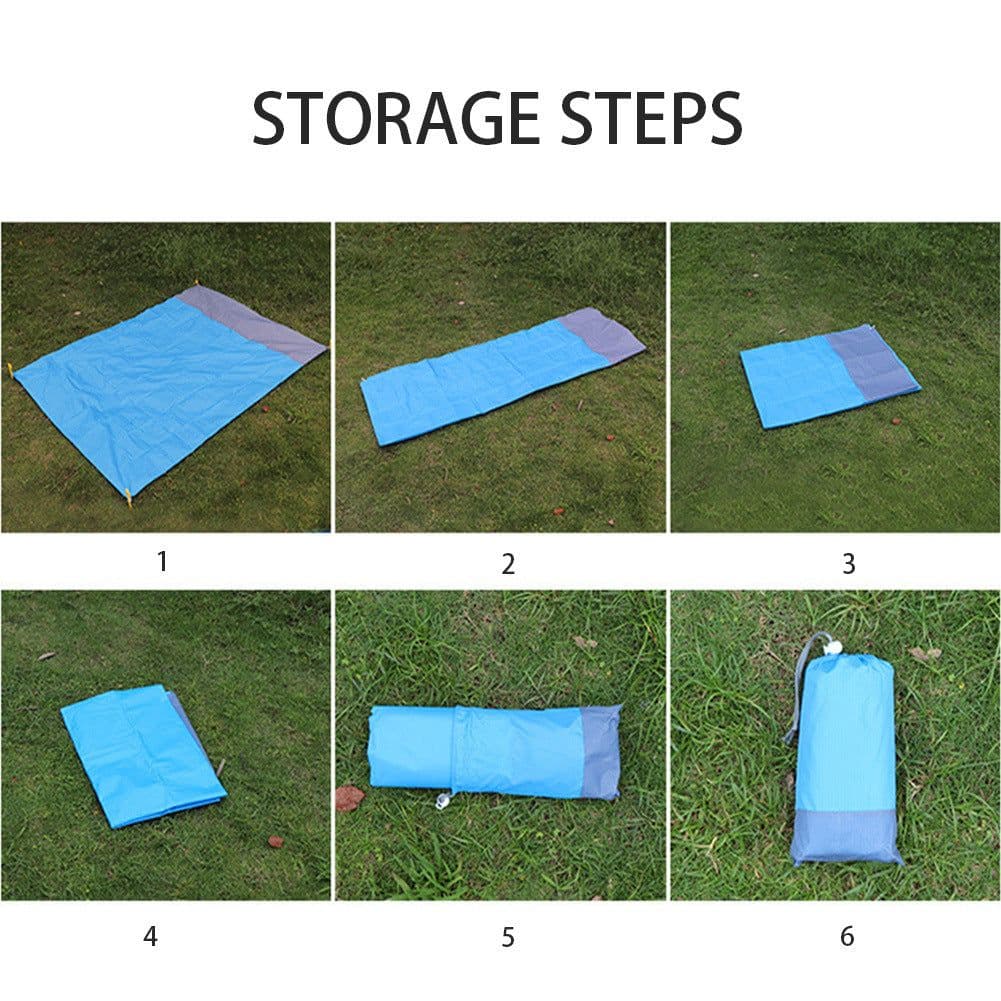 image-Beach Mat Waterproof Ultra-Thin Portable Picnic Ground Cloth