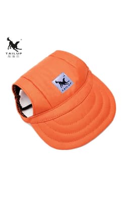 image-Canvas Denim Baseball Cap for Dogs - XL, Sun Visor, Camouflage Beach Hat