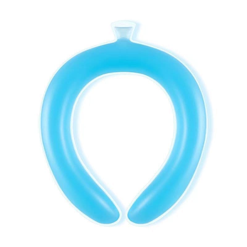 image-Cooling Ring - Purple Heatstroke Prevention Neck Collar - Outdoor Sports (65 characters)