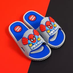 image-Kids Cartoon Slippers - Gray Spider-Man, Size 38-39, Summer 2023