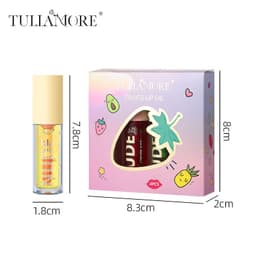 image-Warm-changing Fruit Lip Oil - 4 Colors Gloss Mirror Effect