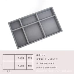 image-Jewelry Storage Tray - Desktop Organizer