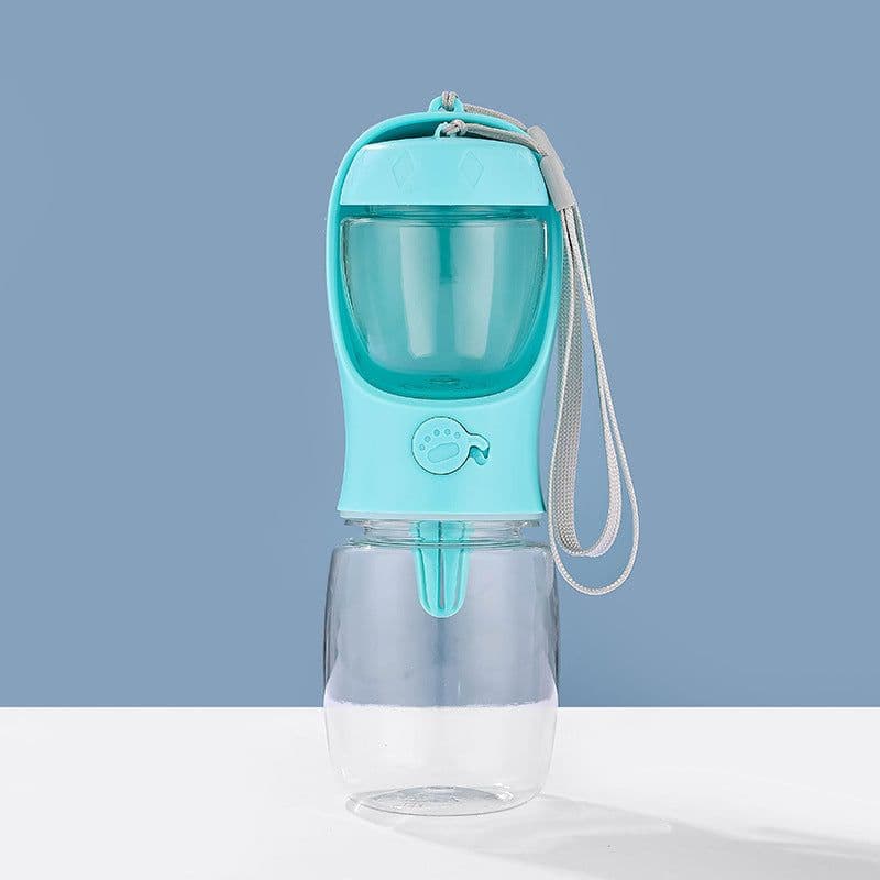 image-Portable Dog Water Cup - Plastic Pet Drinking Cup for Outdoor Use