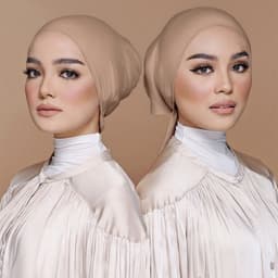 image-New Lycra Scarf - Chocolate - Adjustable Hijab with Shade Function
