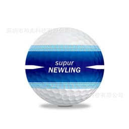 image-Golf's new three-layer game ball, 360-degree seamless alignment, putter, high-density end ball, logo printable