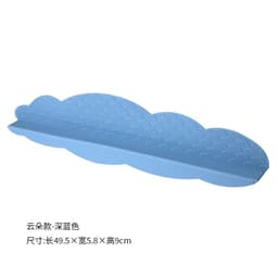 image-Kitchen Sink Splash Guard Silicone Suction Cup Baffle
