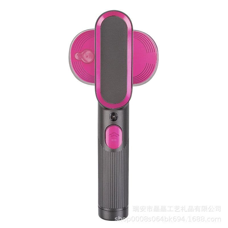 image-Zi Ning Mini Steamer - Rose Red 1000W Handheld Ironing Machine