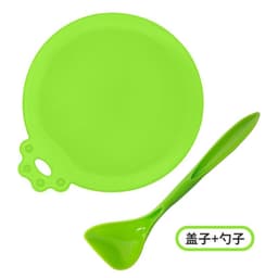 image-Silicone Pet Food Can Lid - Orange