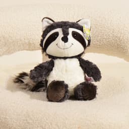 image-Raccoon Plush Toy 25cm Gray - Kids Stuffed Animal
