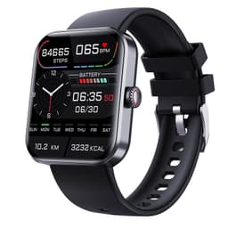 image-Smart Bracelet Heart Rate BP Monitor, Gold, Sports Gift, Blood Oxygen, Silica Gel