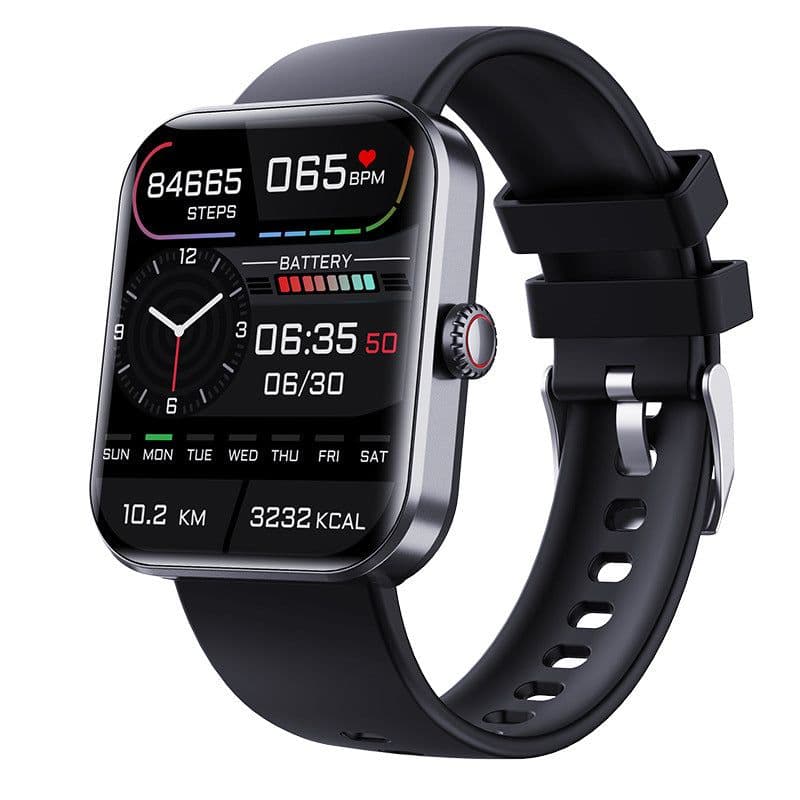 image-Smart Bracelet Heart Rate BP Monitor, Gold, Sports Gift, Blood Oxygen, Silica Gel