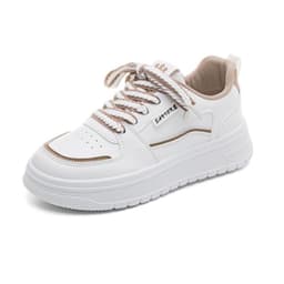image-2023 spring new all-match small white shoes women's sports casual daddy shoes ins trendy thick-soled net red board shoes