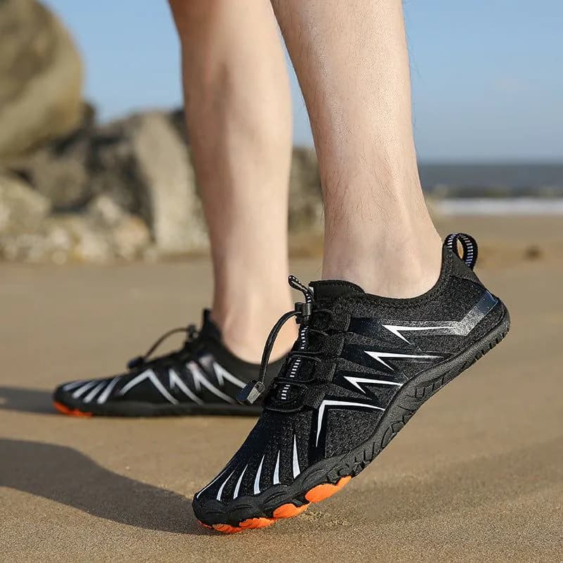image-Five-Finger Water Shoes - White Unisex Anti-Slip