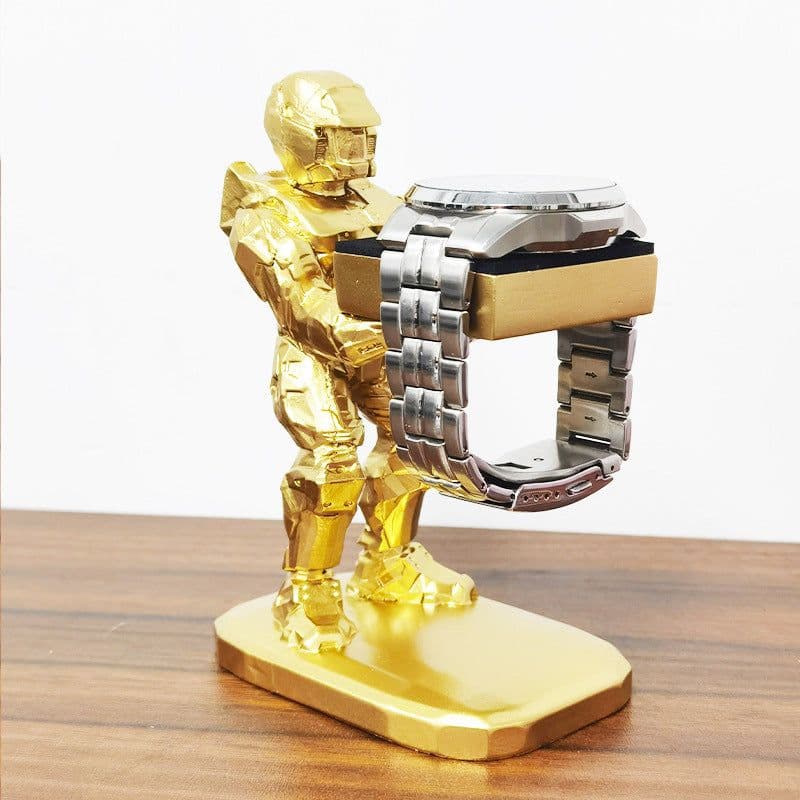 image-Suitable for iwatch charging stand apple watch charging stand iron warrior applewatch charging stand