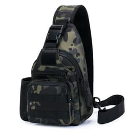 image-Outdoor lure bag messenger bag single shoulder men's camouflage backpack sports multi-function waist bag tactical chest bag slingshot