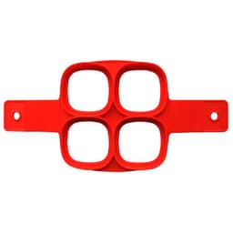 image-Silicone Omelette Maker - Multi-Functional 7-Hole Heart Shape Pancake Maker