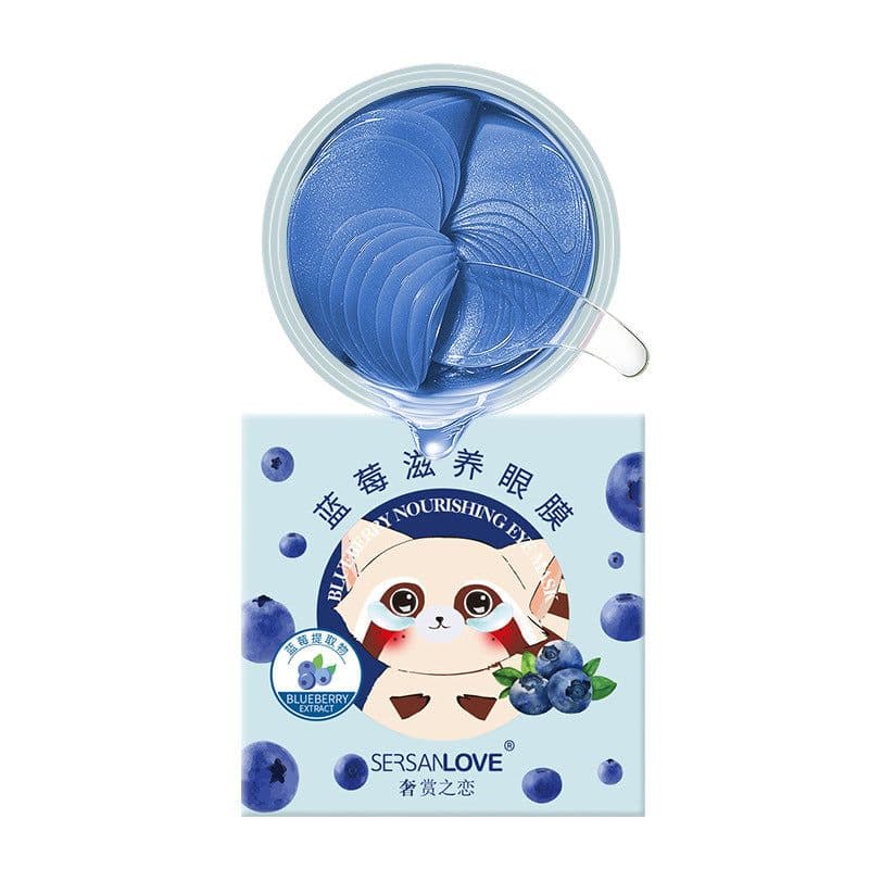 image-Extravagant Appreciation Love Grape Eye Mask Seaweed Hydrating Moisturizing Collagen Eye Mask Sticker Dilutes Eye Lines Eye Mask Sticker