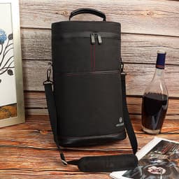 image-WESSLECO Portable Ice Bag - Red Oxford Cloth