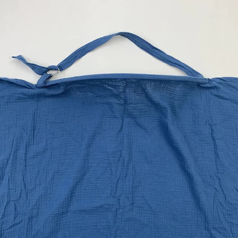 image-Nursing Cover Shawl - Cotton Breastfeeding Towel