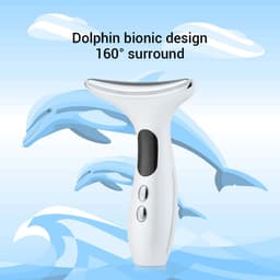 image-HailiCare EMS Neck Beauty Instrument - Pink 3-Speed Vibration Wrinkle Fade