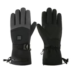 image-Rechargeable Heated Gloves - Touch Screen Black