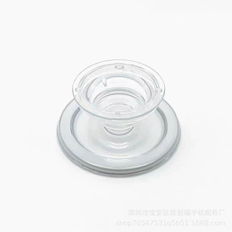 image-Magnetic Mobile Phone Bracket - Ultra-thin Folding Airbag Transparent (57 characters)