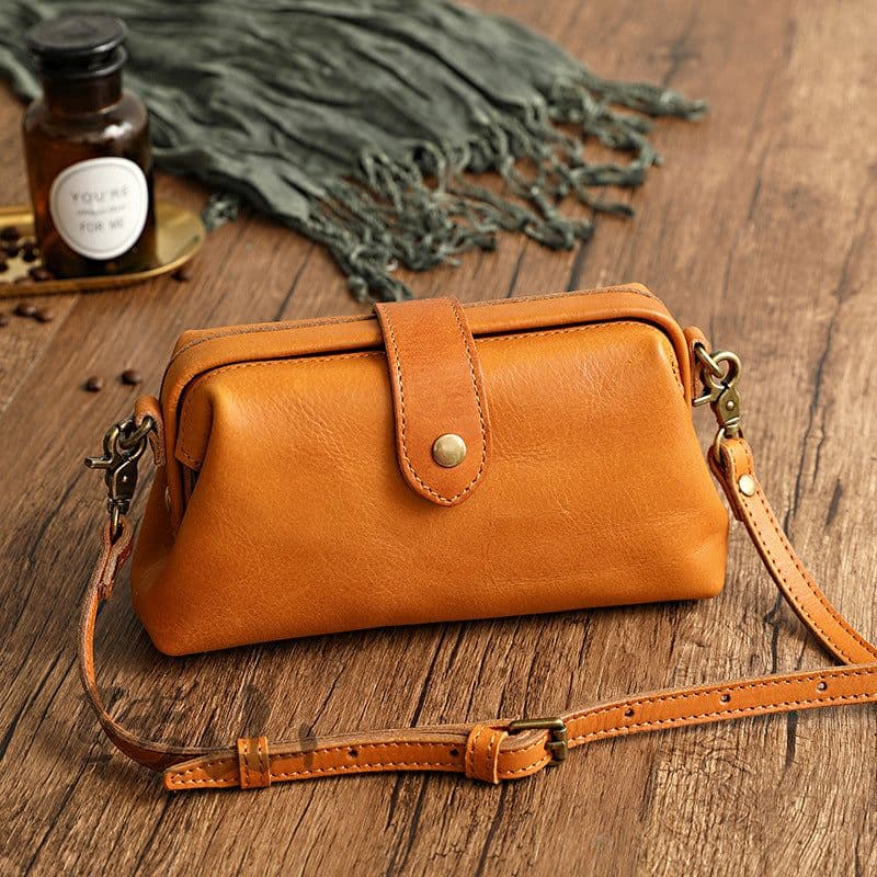 image-Turn Around the Mountain Women's Doctor Bag - Coffee Leather